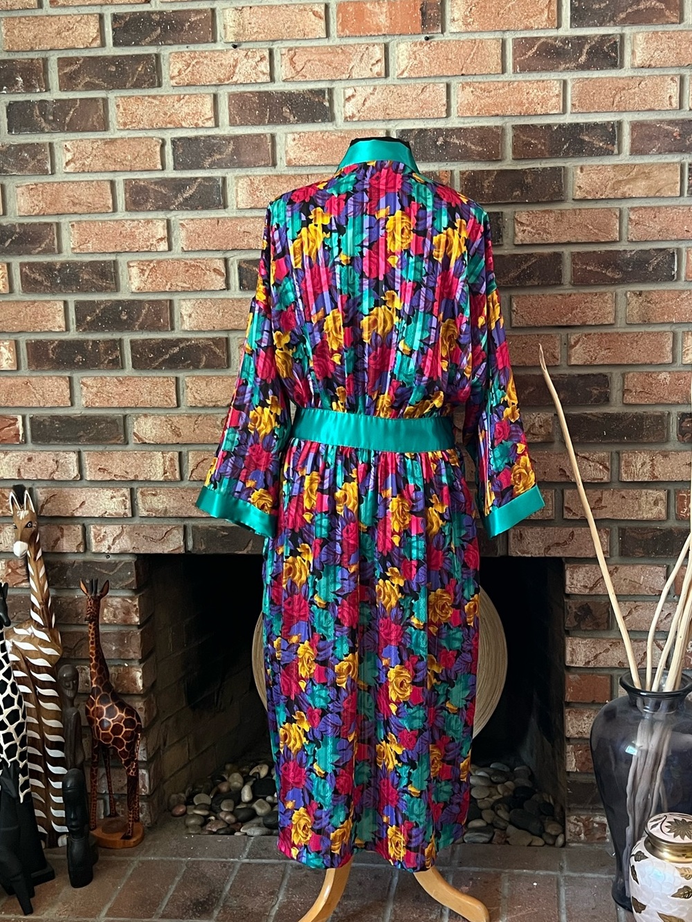 Floral Belted Robe - Picture 4 of 4